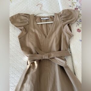 Rebecca Taylor's Elegant Tan Jumpsuit!!!